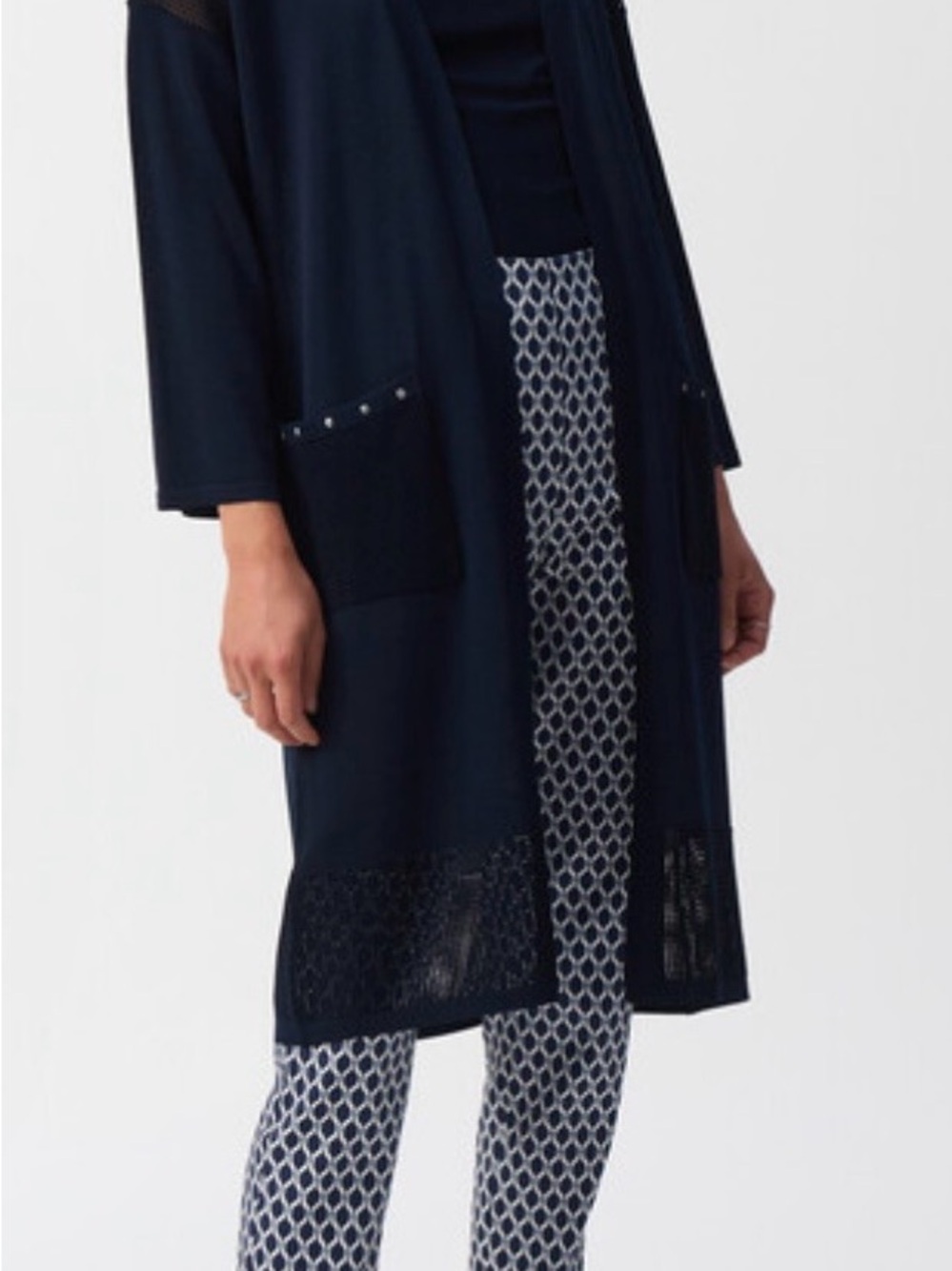 Joseph Ribkoff Open Long Cardigan